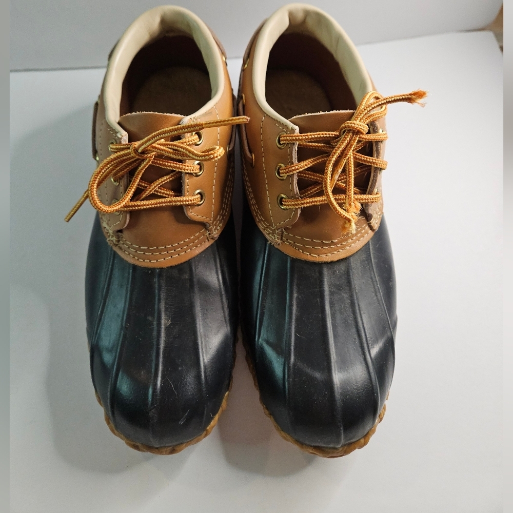 Dexter Duck Booties Women's Size 7 Blue Brown | Color: Blue/Brown